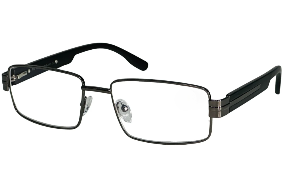 Окуляри для зору FVR Антивідблиск 66-68 мм металева оправа — 2.5 Луцьк - фото 1