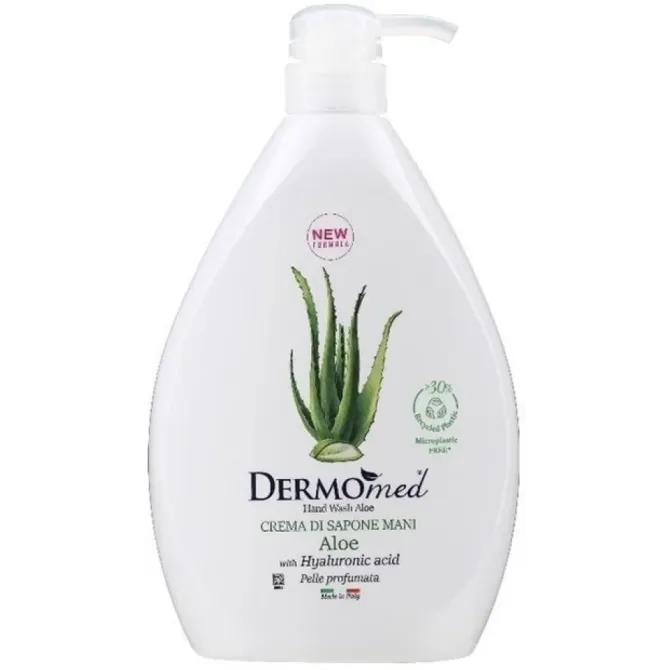 Гель для душа Dermomed Aloe 1 л Львов - изображение 1