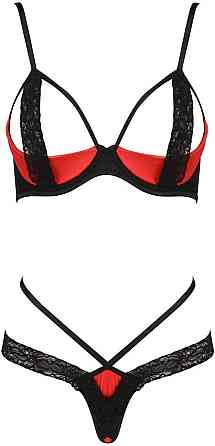 Комплект белья красный S/M FEMMINA BIKINI red S/M - Passion Sex Aura Киев