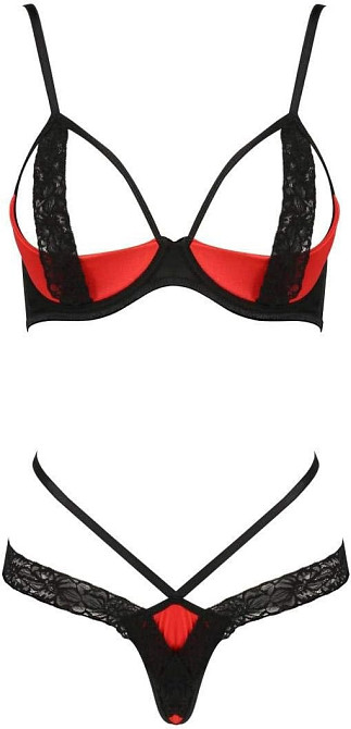 Комплект белья красный S/M FEMMINA BIKINI red S/M - Passion Sex Aura Киев - изображение 3