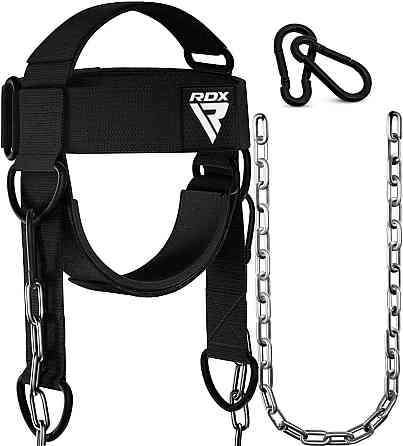 Тяга для шиї RDX H2 Neck Harness Black Plus Каменское