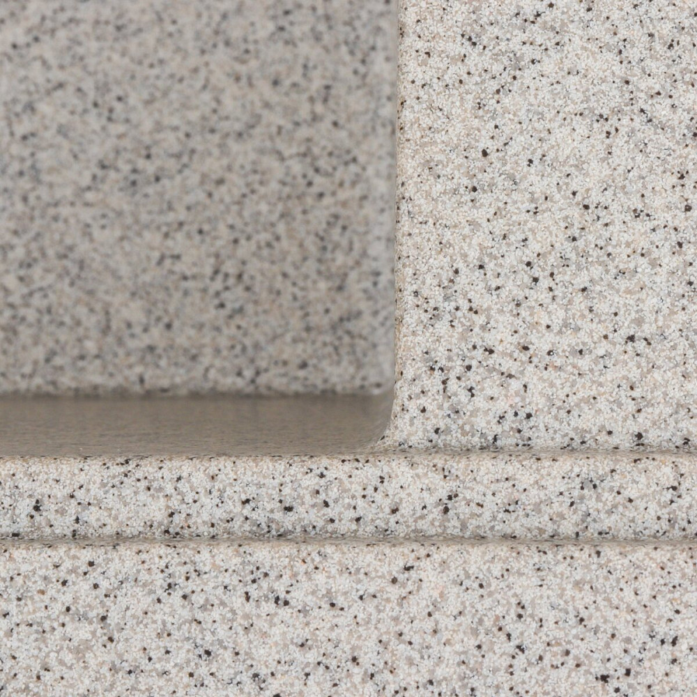 VALESO Гранітна мийка для кухні VALESO AZURIT 7950 матова Сірий Київ - фото 5