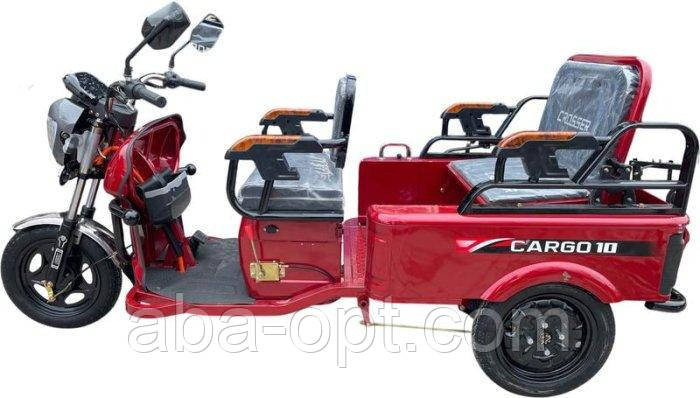 Електричний трицикл з кузовом CARGO-10-GP 1 1000W-60V-32Ah шини 12"/12" купити дешево в Україні Одеса - фото 4