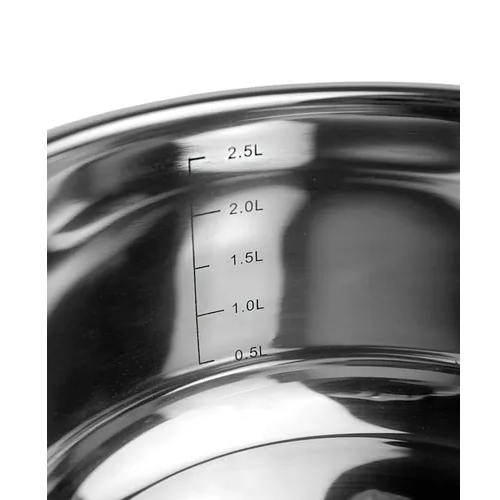 Каструля нержавіюча сталь 3л 20*10см 5413 KAMILLE Житомир - фото 7