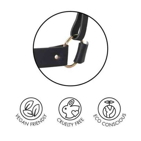 Чокер Bijoux Indiscrets MAZE — Tassel Chocker Black Sex Aura Київ
