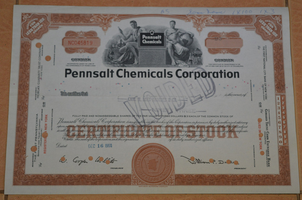 Акция. США. 1960 год №045819 (Б-5) Полтава - изображение 1