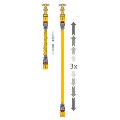 Поливочный шланг HoZelock 15м растяжной Superhoze в боксе+коннекторы (7061) Вінниця