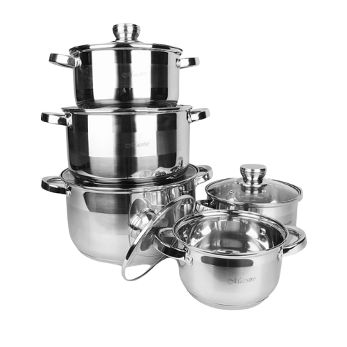 Набір каструль 10 предметів MR-2220-10 Maestro Житомир - фото 1