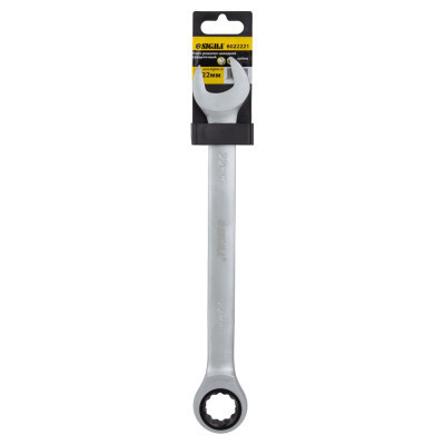 Ключ Sigma ріжково-накидний з тріскачкою 22мм CrV polished (6022221) Вінниця - фото 6