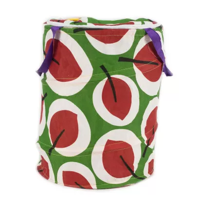 Корзина для игрушек M3732 диаметр 30 см, высота 38 см, крыш-застеж-мол, 2 ручки M3732-2 Винница