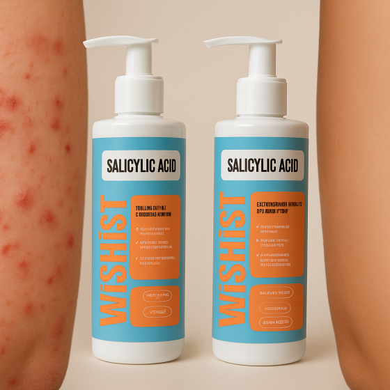 Гель для душу з саліциловою кислотою Shower Gel Salicylic Acid Wishlist 200 мл Вінниця