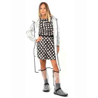 Дощовик Perletti City прозорий/синій M (14210003M) Вінниця