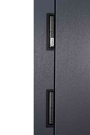 Вхідні двері з терморозривом Abwehr Termix Tower 527 Метал Lampre Антрацит+Vinorit Сосна Прованс 960*2050 мм Київ