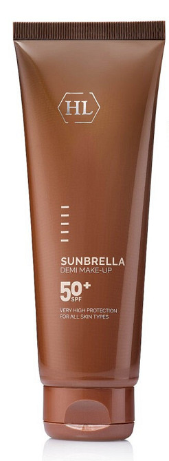 Тонований сонцезахисний крем SPF 50+ Holy Land Sunbrella Demi Make-Up Sun Protector SPF 50+ 125 мл Дніпро - фото 1