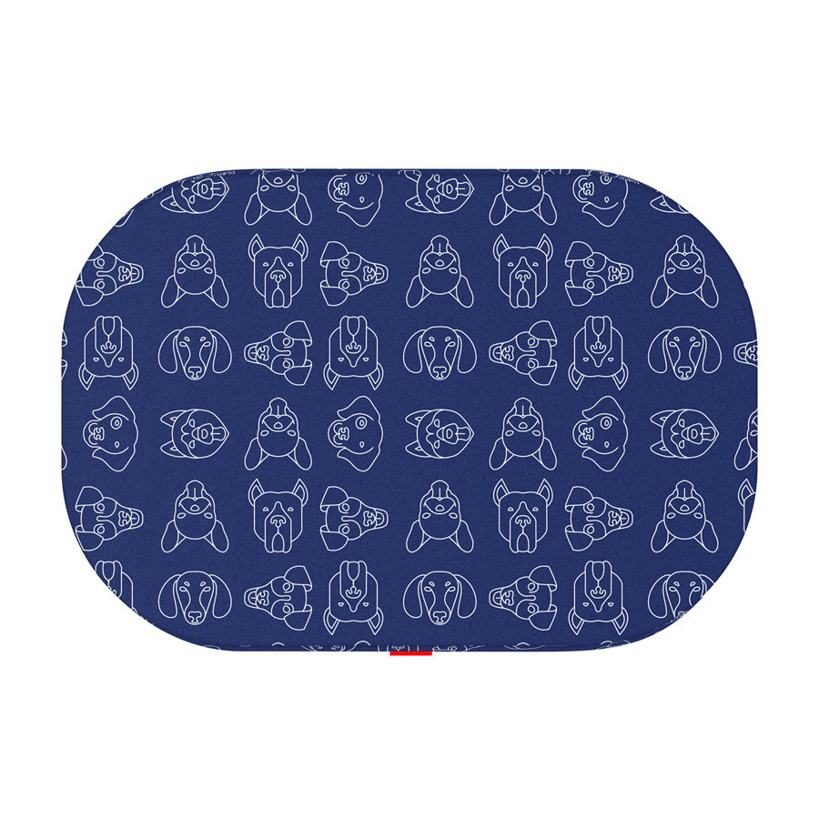 Лежанка для собак WAUDOG Relax, малюнок "Собаки", зі змінним чохлом, S, Ш 55 см, Дл 40см Вінниця - фото 1