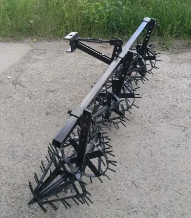 Культиватор-ёж 3-корпусный для мототрактора (1-точка, ширина 38–53 см) Харьков