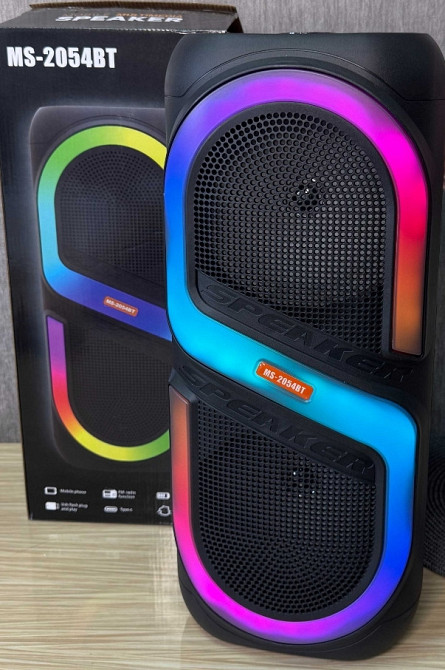 Портативная колонка-чемодан MS‑2054BT 50 Вт с Bluetooth, FM, USB/SD. Харьков - изображение 8