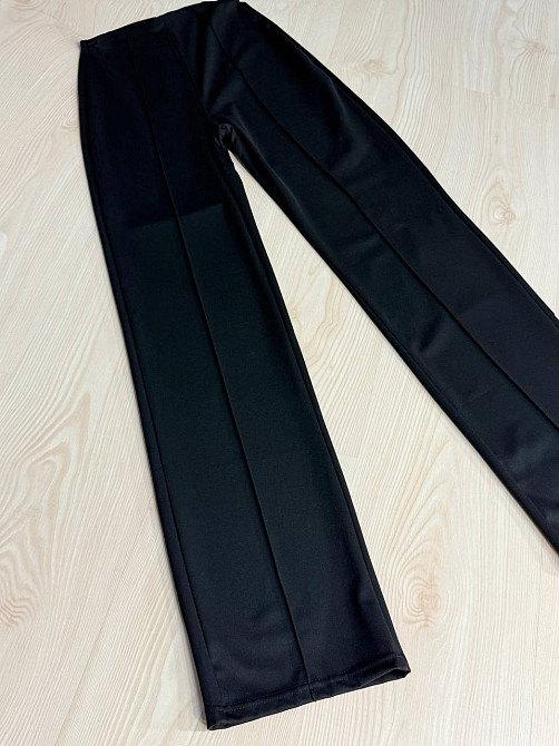 Лосины женские A-N 1722 со стрелкой высокая посадка черные, черный, L Киев - изображение 13