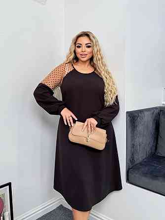 Жіноча сукня зі вставками з сіточки Одеса