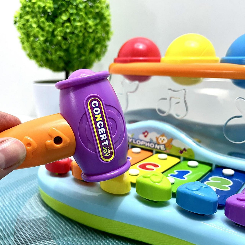 Ксилофон Limo Toy розвиваюча іграшка музична 26см (9199) Чернігів - фото 5