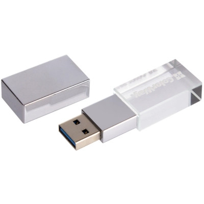 USB флеш накопитель ColorWay 64GB ColorWay Crystal USB 3.0 (CW-USBCL64) Винница - изображение 9