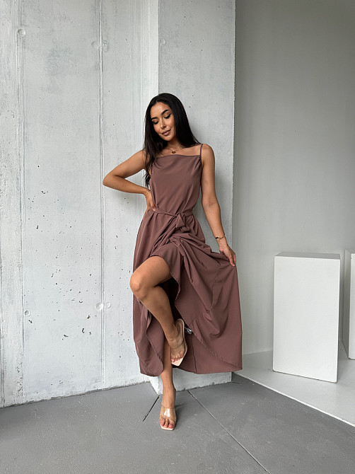 Жіночий літній сарафан максі "Charlotte" оптом | Батал Київ - фото 2