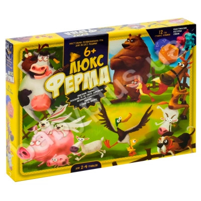 Настільна гра Danko Toys Ферма Люкс (укр.) (G-FL-01-02) Вінниця - фото 1