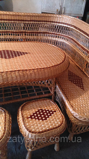 Плетеный уголок из лозы для дачи и сада Киев - изображение 5