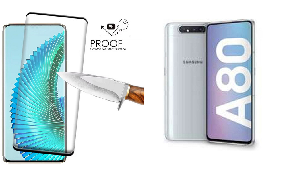 Защитное стекло HyperGlass Pro для Samsung Galaxy A80 2019 SM-A805 – максимальная чувствительность и защита Киев - изображение 1