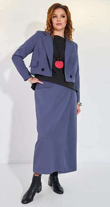 Костюм-трійка зі спідницею (50) Київ - фото 1