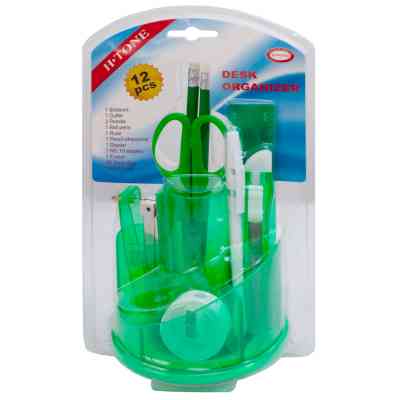 Настільний набір H-Tone 12 предметів, зелений (KIT-HT-JJ41013) Вінниця