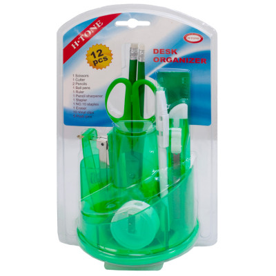 Настільний набір H-Tone 12 предметів, зелений (KIT-HT-JJ41013) Вінниця - фото 1