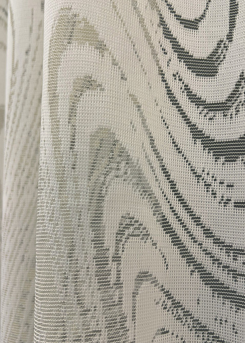 Тюль VR-Textil 1997т Жаккард Бежевый 400х270 см (42-1046) Киев - изображение 6