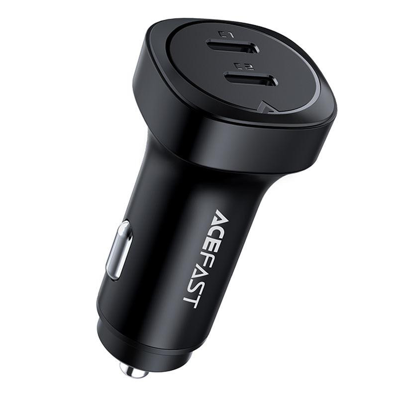 Автомобільний зарядний пристрій ACEFAST B2 72W dual USB-C metal car charger Київ - фото 8