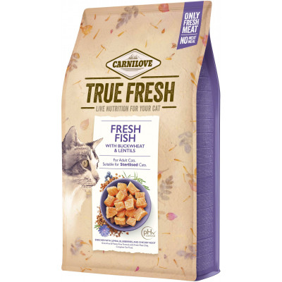 Сухой корм для кошек Carnilove True Fresh Cat Fish 340 г (8595602561414) Винница - изображение 1
