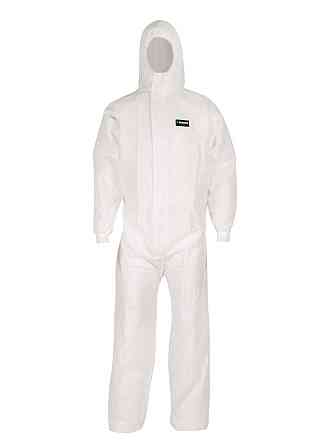 Sizam комбінезон одноразовий захисний білий з капюшоном, розмір XXL, X-Guard 4510 CAT III, арт. 30028 Рівне