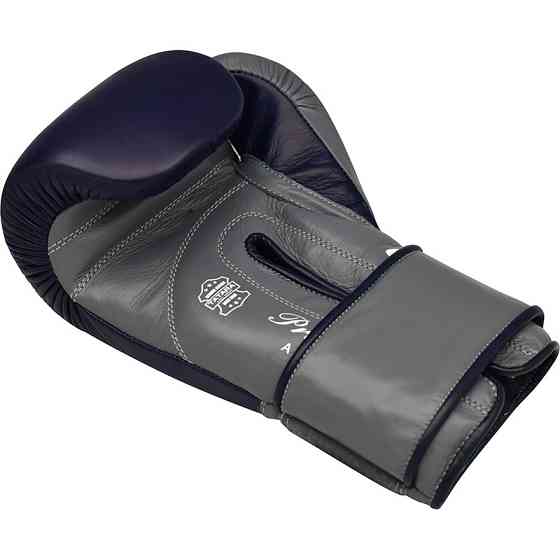 Боксерские перчатки RDX C4 Pro 10 oz синие ручная работа натуральная кожа для тренировок и спаррингов Киев