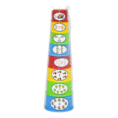 Развивающая игрушка Tigres Пирамидка 8 элементов (39752) Винница - изображение 2