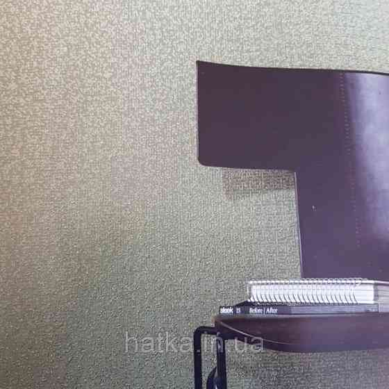 Обои Marburg Tango 58846 лофт геометрия маленькие квадраты золотистые на зеленом фоне 10.05 х 0.70 м. Киев