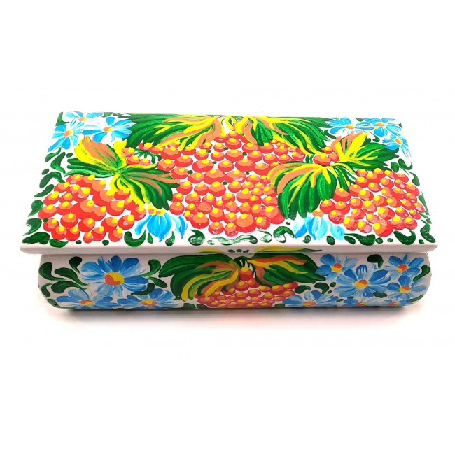 Скринька дерев'яна ручний розпис. Київ - фото 1