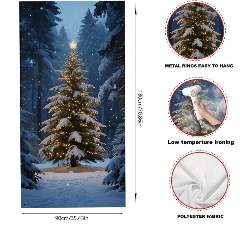 Банер на двері Різдвяний Смела - изображение 2