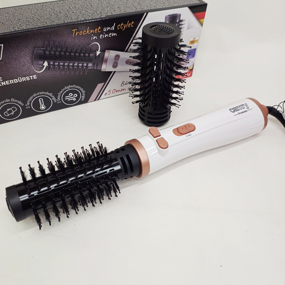 Фен расческа для укладки локонов Camry CR 2021 1200Вт, Фен-щетка для волос с концентратором ZI-16 Львов - изображение 6