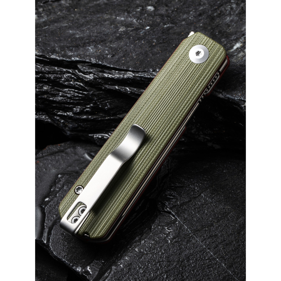 Ніж складаний кишеньковий Civivi Sendy, (7.2 см) Nitro-V / G10 темно-зелений Київ - фото 16