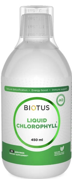 Рідкий хлорофіл Biotus Chlorophyll Liquid, 450 мл Київ - фото 1
