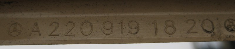 Mercedes-Benz  A2209191820 1A26 Внутрішня передня кришка санки правого сидіння бежева S-Class W220 Одесса - изображение 2