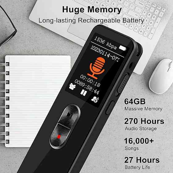 Диктофон lifmocer 64Gb Луцк