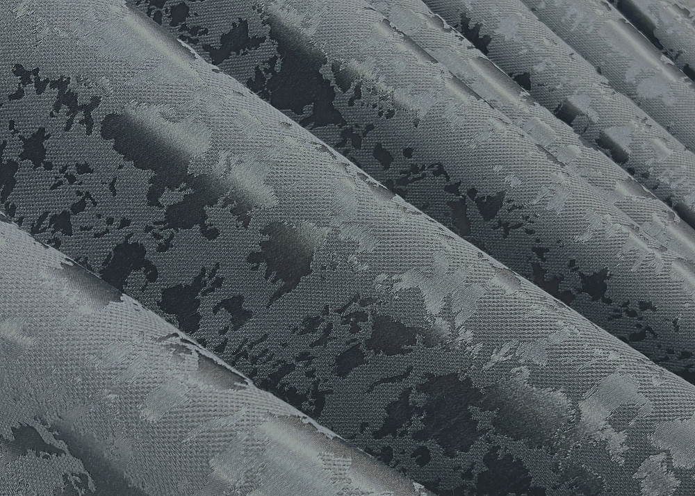 Комплект готовых штор VR-Textil Лен мрамор Pavliani ХО № 1262ш Графитовый 150х280 см 2 шт (33-0106) Киев - изображение 14