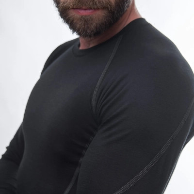 Термокофта Sensor Merino Active LS black 11109033 XL (SM11MA-black-XL) Вінниця - фото 5