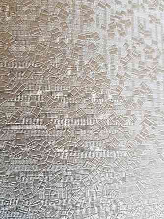 Обои Marburg Tango 58851 лофт геометрия маленькие квадраты серебряные на белом фоне 10.05 х 0.70 м. Киев