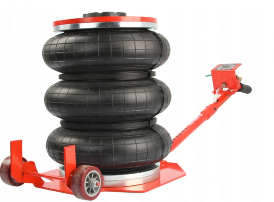 MJ-449 Пневматичний підкатний домкрат 5т з вакуумною подушкою, регулювання висоти, безпечний Одеса